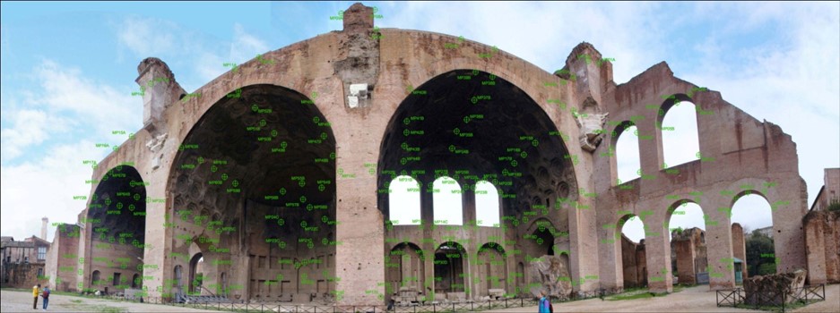 Monitoraggio della basilica di Massenzio